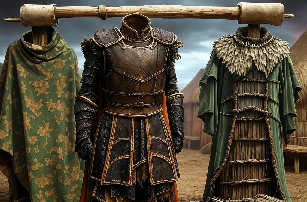 Relics of Armor at the Tribal Enclave