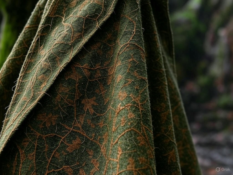 Camouflaged Cloak Portrait