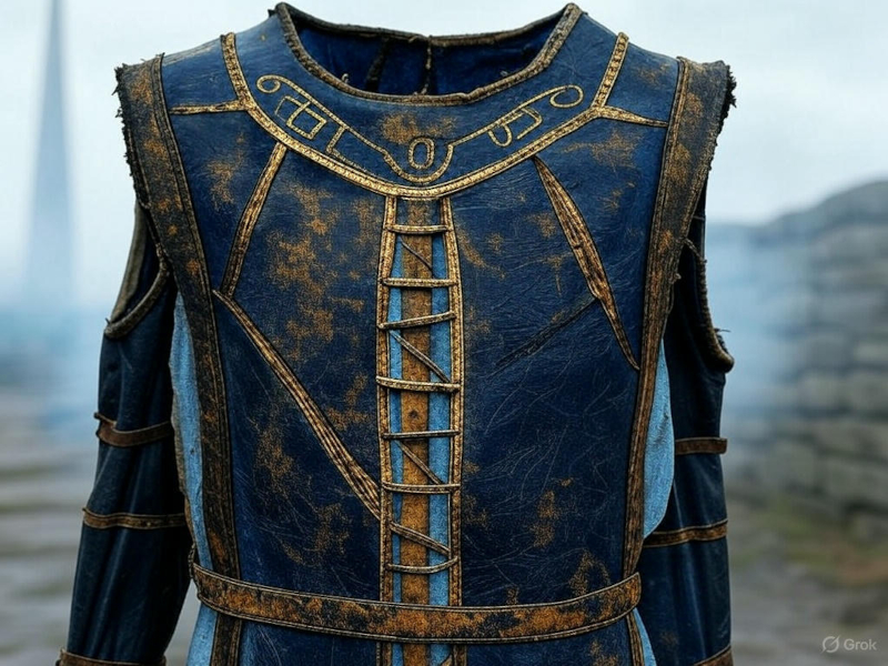 Battle-Worn Leather Jerkin Portrait