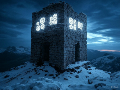 Ancient watchtower in Peaks