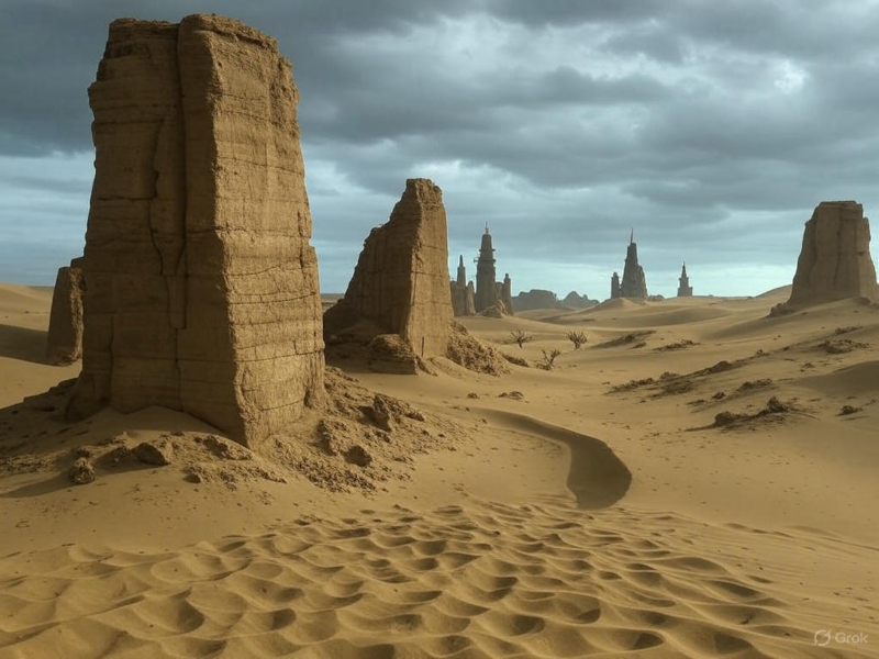 Sunken Sands with buried ruins